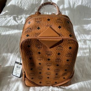 MCM Duke Visetos Small Backpack NWT